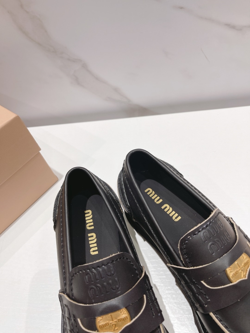 Miu Miu Leather Shoes